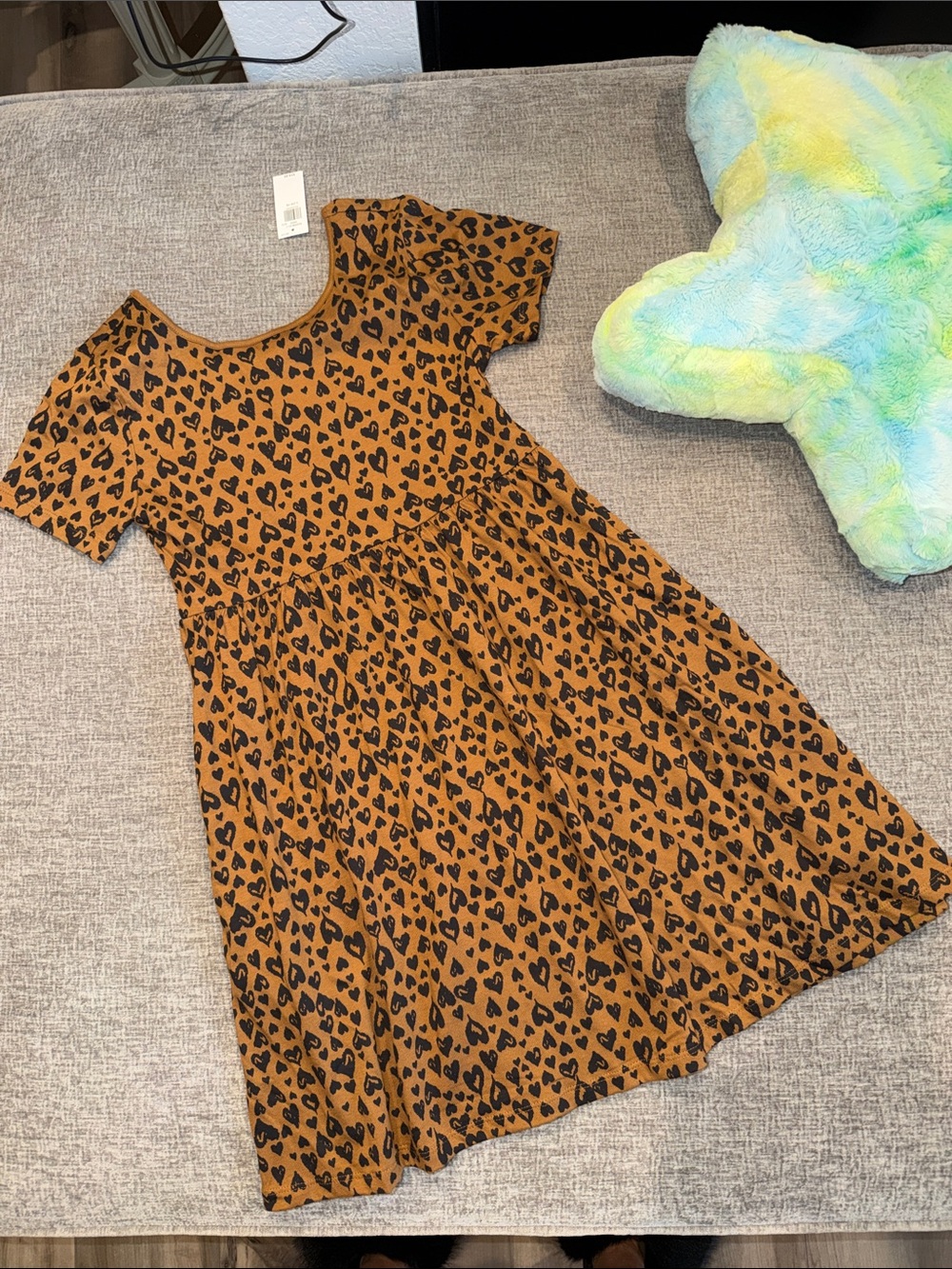 Old Navy Cheetah Heart Dress